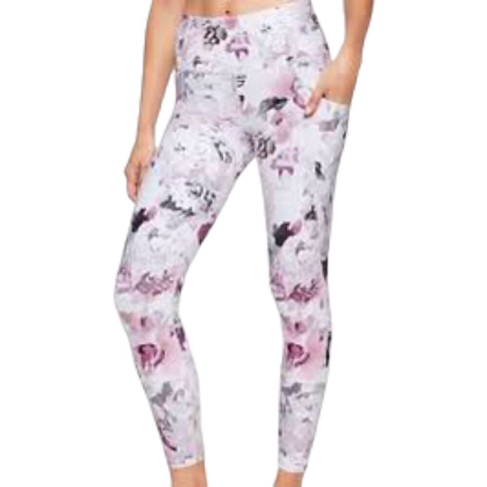 Athleta Elation Peony 7/8 Legging Small